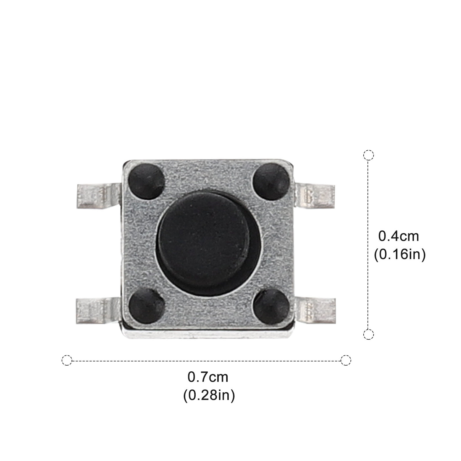 100Pcs Tactile Momentary Push  - Electronics Repair In Usa review and price