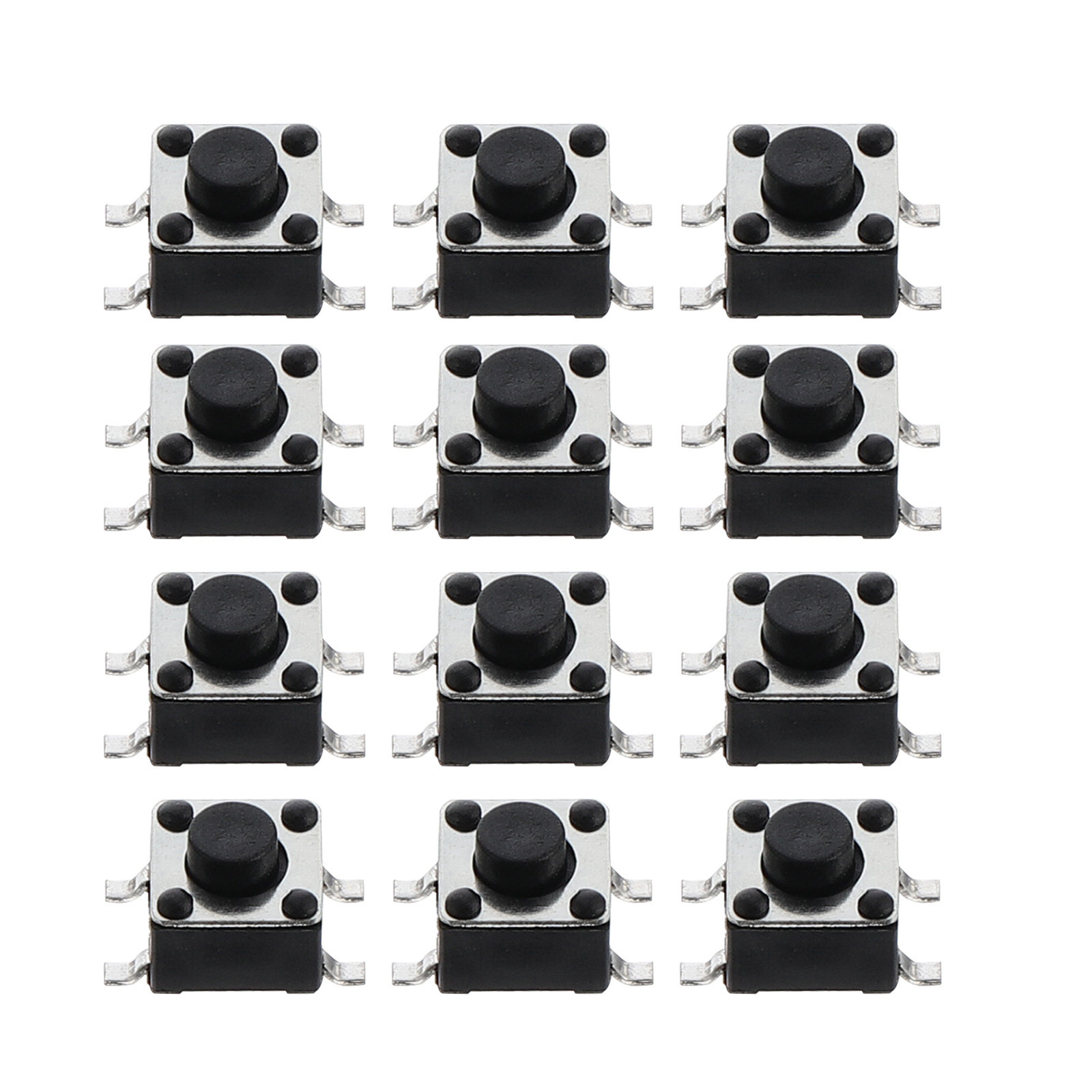 100Pcs Tactile Momentary Push  - Electronics Repair In Usa review and price