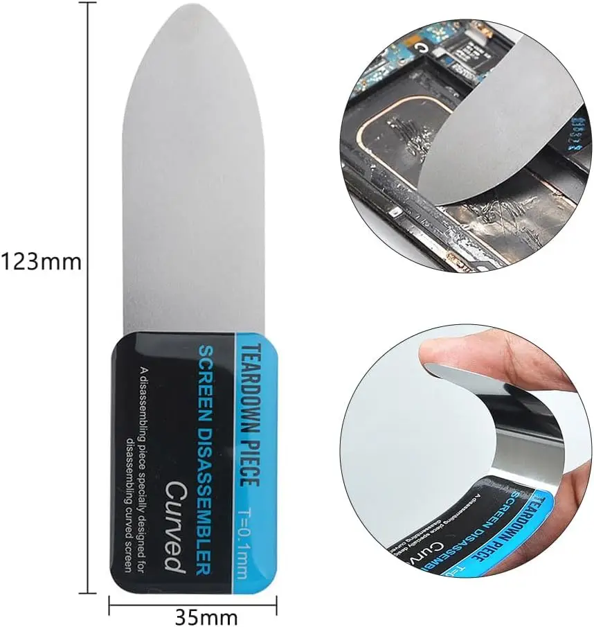 Steel Metal Mobile Phone Curve - Phone Opening Tool review and price