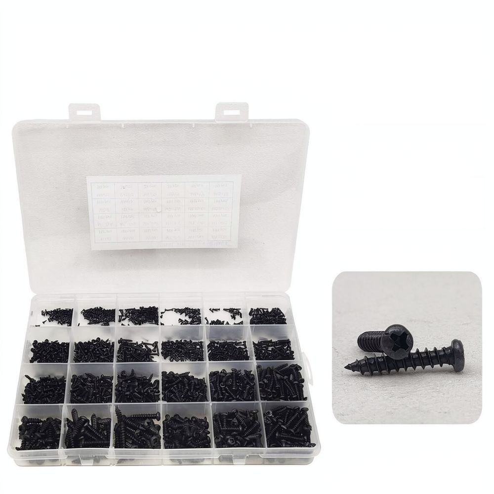 Black Carbon Steel Self Tappin - Electronics Repair Hobby review and price