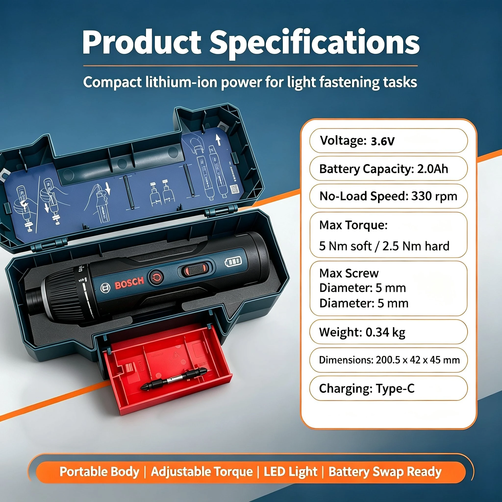 Bosch GSD4V-5 3.6V Cordless El - Electronics Repair Tools review and price